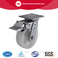 Heavy 6 Inch 420kg Plate Brake PA Caster